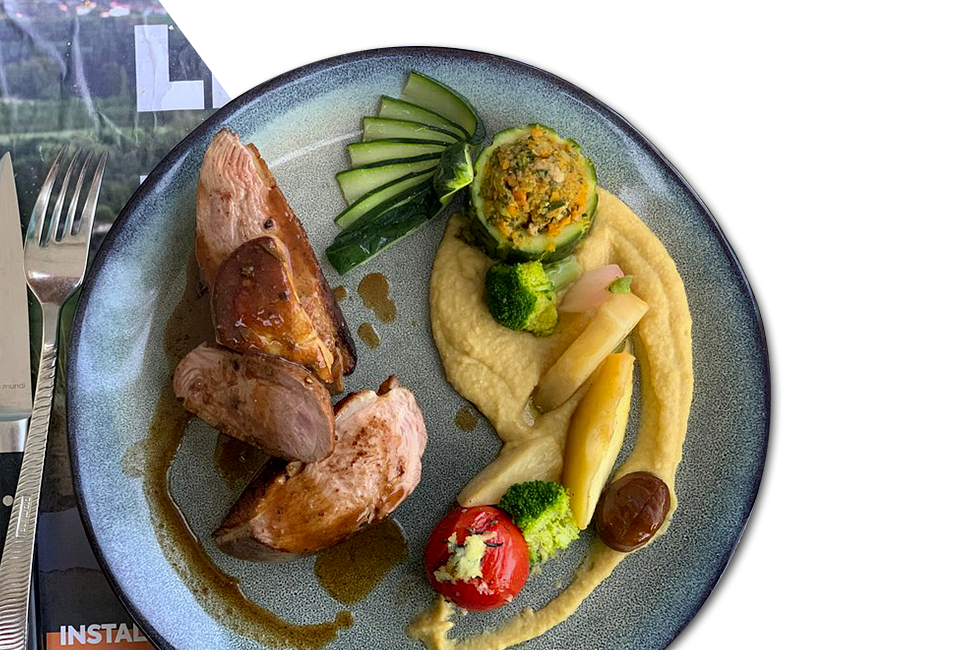 Restaurant - Les Arômates - restaurant ARCAMBAL